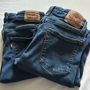 LEVIS 721 High Rise Skinny waist 27